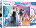 Miniatyrbilde 1 av 3: Puslespill Trefl Dobbeltsidig puslespill 24 elementer Super Maxi munter verden av Frozen 3in1