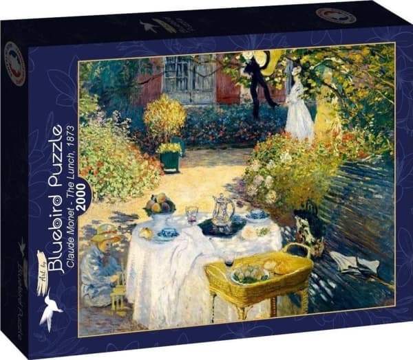Bluebird Puzzle Puzzle 2000 Aamiainen, Claude Monet, 1873