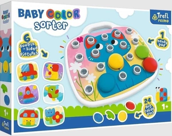 Trefl Puzzle Baby Color - TREFL fargesorterer