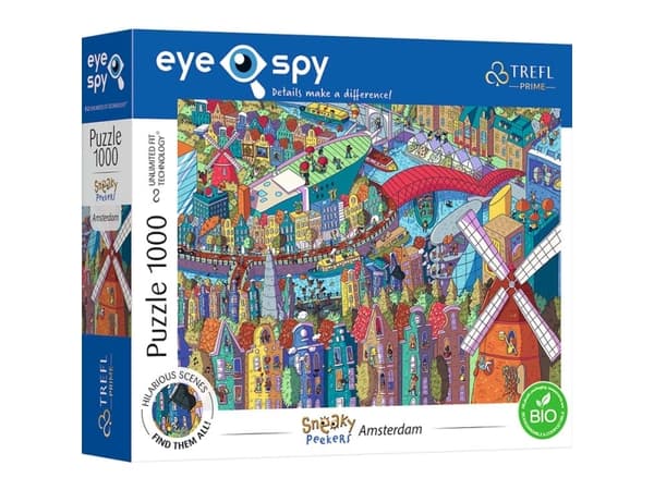 Trefl Puzzle 1000 Silmä-katsojaa hiippailevat kurkistajat Amsterdam TREFL
