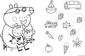 Miniatyrbild 3 av 3: Trefl Double-sided Puzzle 24 elements Super Maxi Peppa's Joyful Day 3in1