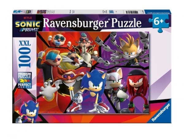 Palapeli 100 elementtiä Sonic Prime