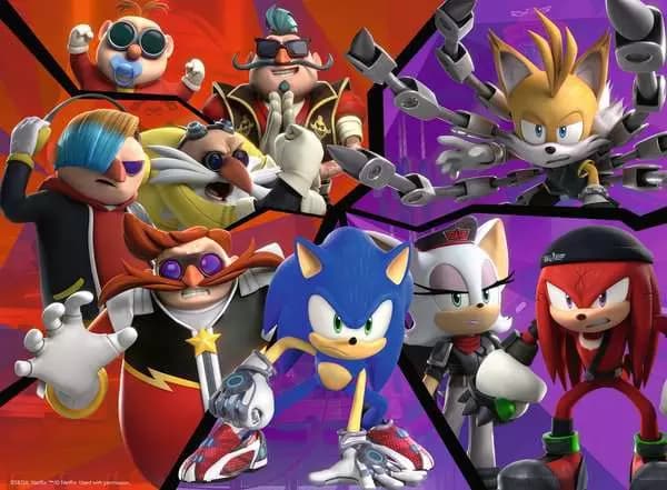 Palapeli 100 elementtiä Sonic Prime