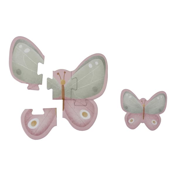Little Dutch 6 i 1 Pussel Flowers & Butterflies FSC