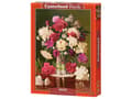 Miniatyrbild 1 av 2: Puzzle 500 elements Beautiful peonies, vase, flowers