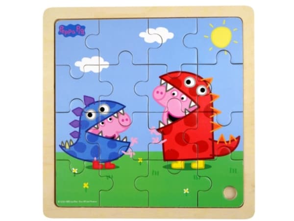 Gurli Gris - Trepuslespill - Dino DressUp