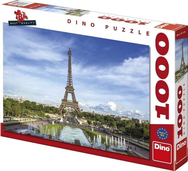 Dino 1000 Bitars Pussel, Eiffeltornet