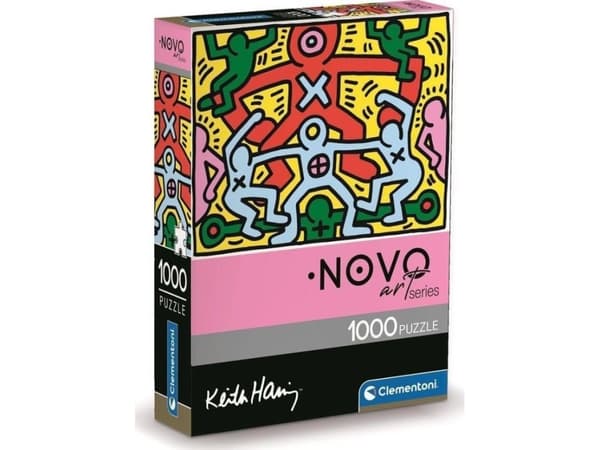 Clementoni Keith Haring, 1000 styck, Konst, 10 År