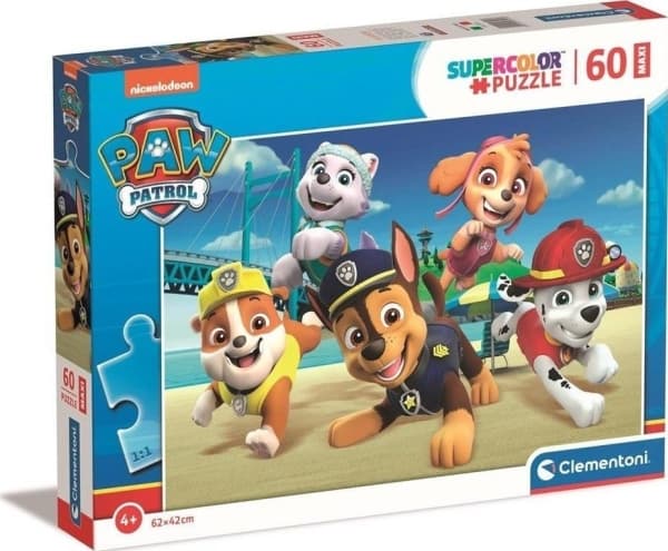 Puslespil, Maxi Paw Patrol, 60 brikker