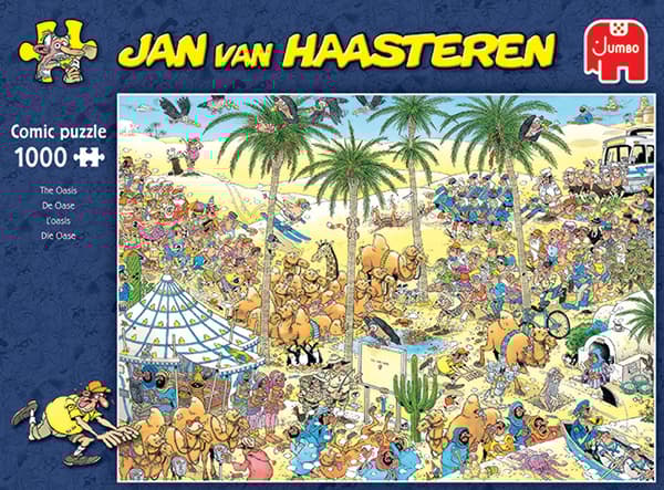 Jan Van Haasteren The Oasis Pussel 1000 bitar, Jumbo