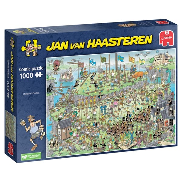 Jan Van Haasteren Highland Games Pussel 1000 bitar, Jumbo
