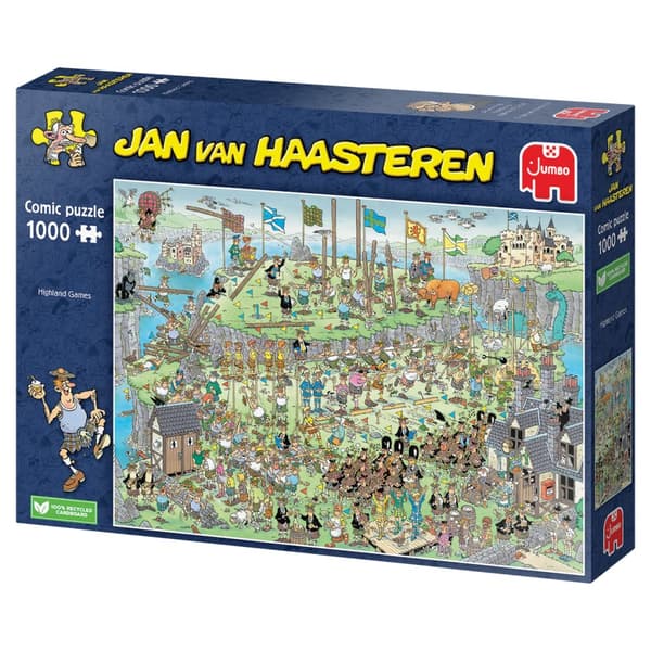 Jan Van Haasteren Highland Games Pussel 1000 bitar, Jumbo