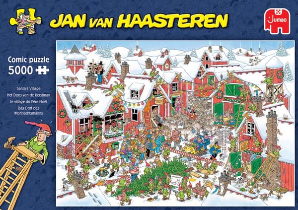 Jan Van Haasteren Santa´s Village Pussel 5000 bitar, Jumbo