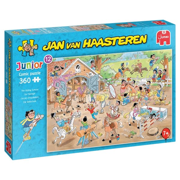 Jan Van Haasteren Junior The Riding School Pussel 360 bitar, Jumbo