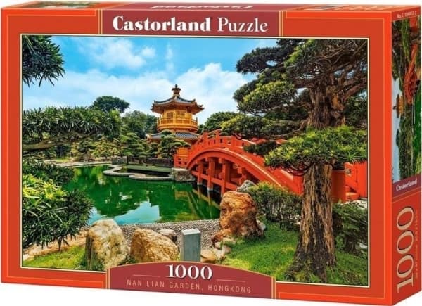 Castorland Puzzle 1000 element?w Ogr?d Nan Lian Hongkong