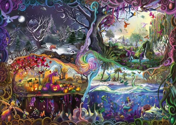 Portal of the Four Realms Puslespill 1000 brikker Schmidt