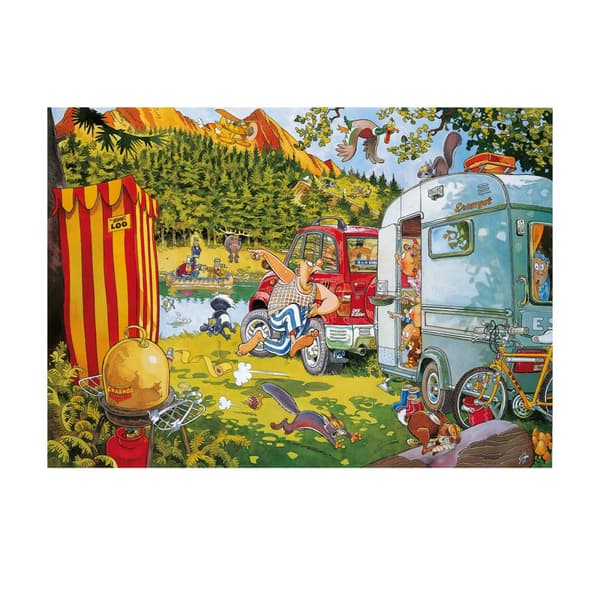 Wasgij Retro Original 7 bear necessities Puslespill 1000 brikker, Jumbo