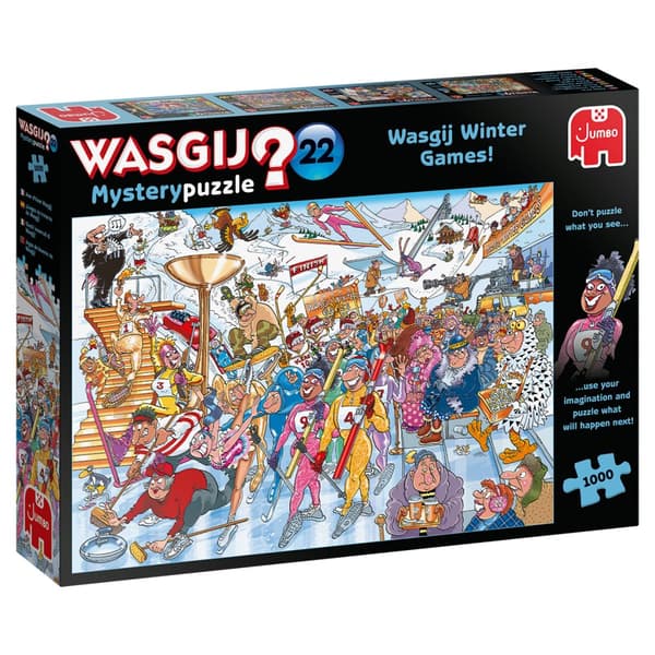 Wasgij Mystery 22 Wasgij Winter Games! Puslespill 1000 brikker, Jumbo