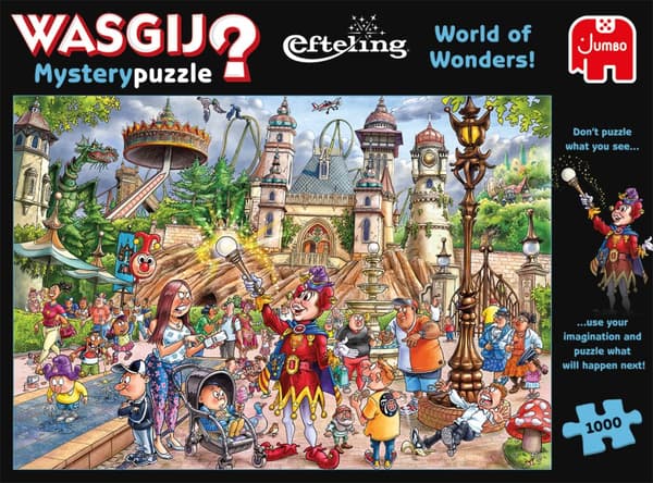 Wasgij Mystery Efteling - World of Wonders! Puslespill 1000 brikker, Jumbo