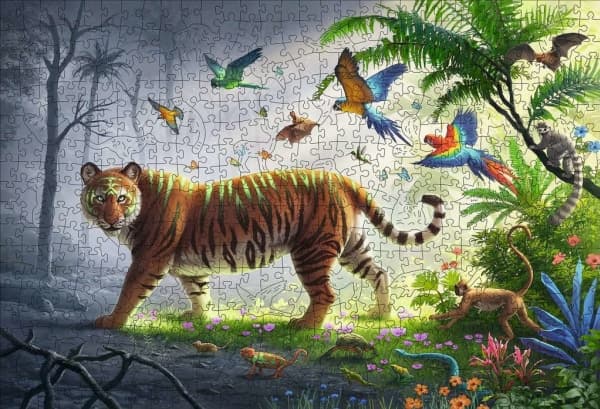 Ravensburger 17514, 500 stykker, Dyr, 14 år