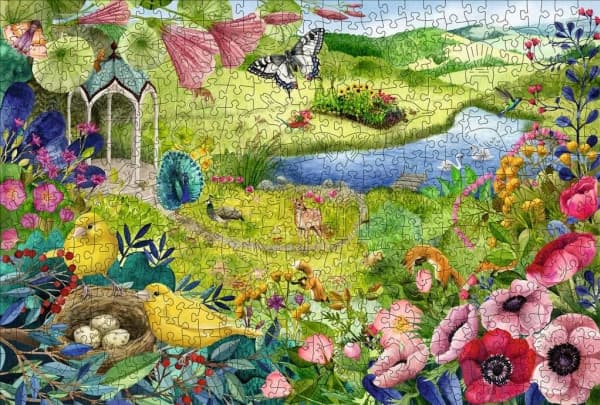Ravensburger 17513, 500 styck, Flora och fauna, 14 År