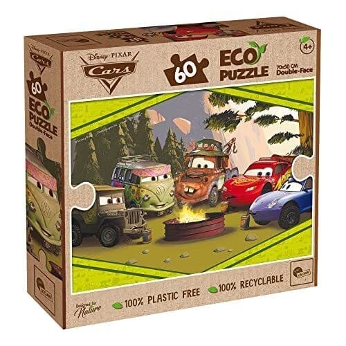 Disney Eco Pussel 60 Bitar, Cars