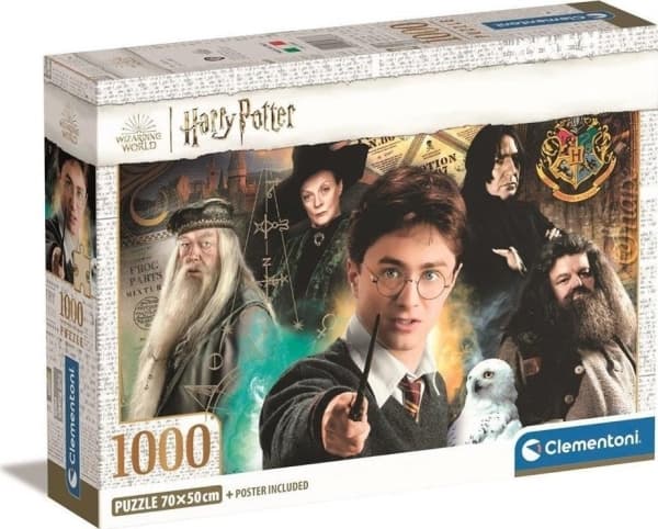 Clementoni CLE pussel 1000 Compact Harry Potter 39787