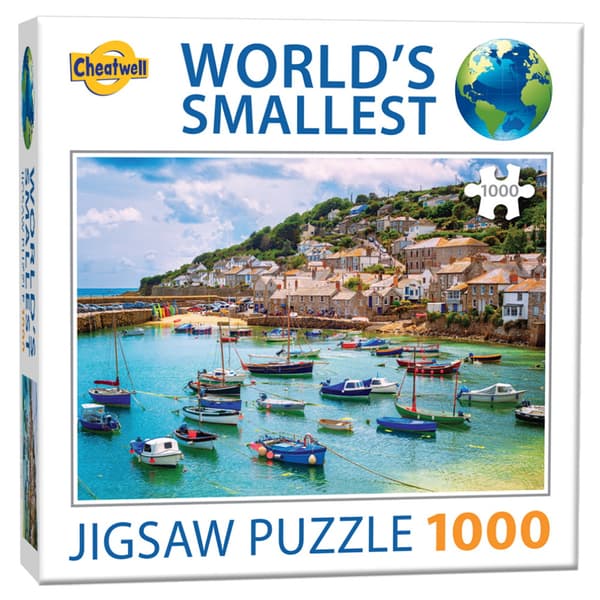 Världens Minsta Pussel: Mousehole 1000 Bitar