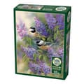 Miniatyrbild 1 av 2: Cobble Hills Pussel - Chickadees And Lilacs 1000 Bitar