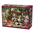 Miniatyrbillede 1 af 2: Cobble Hill Mad Hatter's Tea Party 2000 Brikker