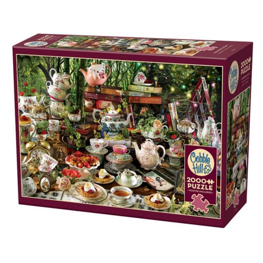 Cobble Hill Mad Hatter's Tea Party 2000 Brikker