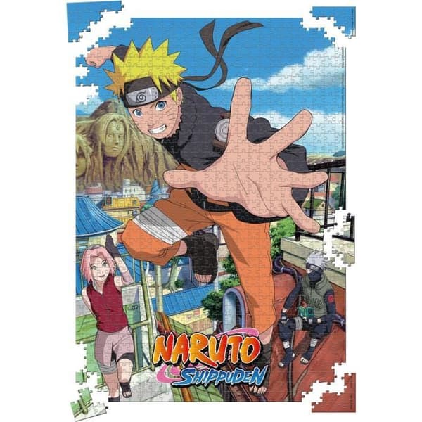 Puzzle Naruto Shippuden återvänder till Konoha 1000 stycken - vinnande drag