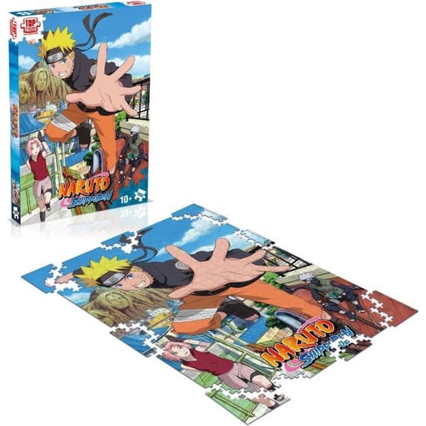 Puzzle Naruto Shippuden återvänder till Konoha 1000 stycken - vinnande drag