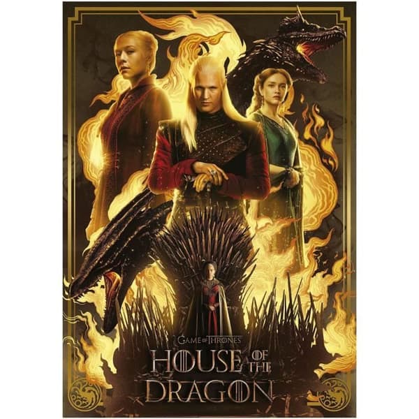 Pussel - Educa - House of the Dragon - 1000 stycken