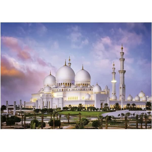 Pussel - Educa - Grande Mosquee Cheikh Zayed - 1000 stycken