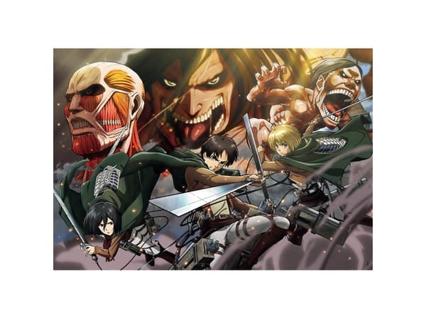 Clementoni Attack on Titan, 500 kpl, Muu, 14 vuosi/vuosia