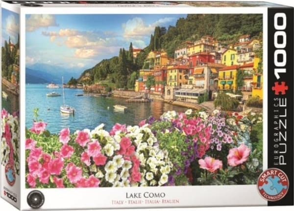 Puzzle 1000 Italy, Lake Como