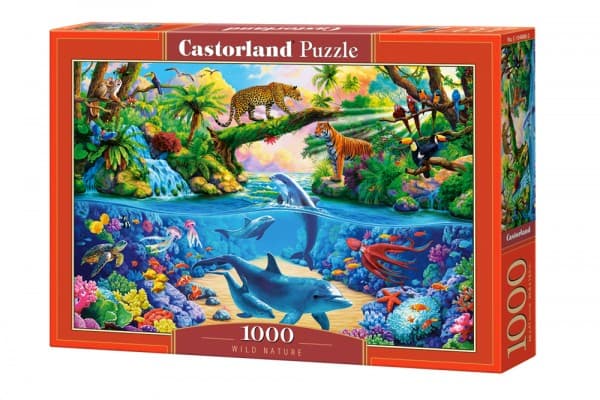 Castorland Pussel 1000 bitar Djurliv, delfiner