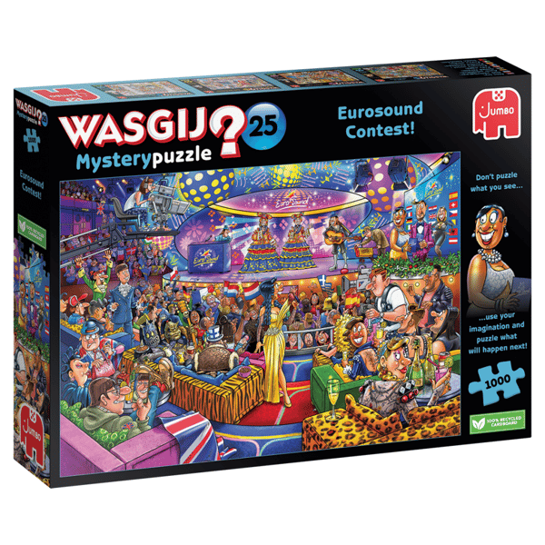 Wasgij? Mystery #25 - Eurosound Contest! 1000 Brikker