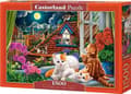 Miniatyrbild 1 av 2: Castorland Pussel 1500 bitar Katter på taket