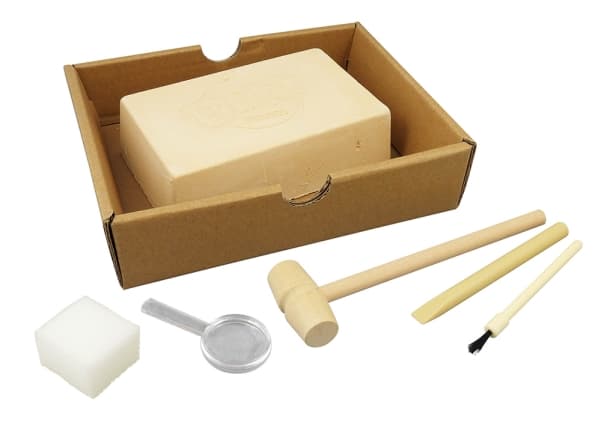Buki Dig Kit Rocks & Minerals, Eksperiment sett, Paleontology, 8 år, Flerfarget