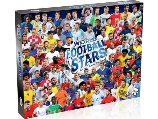 Pussel Winning Moves World Football Stars, 1000 d.
