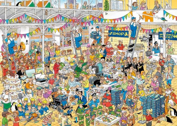 Jan Van Haasteren Studio 10 years Anniversary Puzzle 1000 pieces