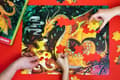 Pikkukuva 3 / 5: Wilga Play Puzzle Smoki. Kirja + palapeli 100 palaa