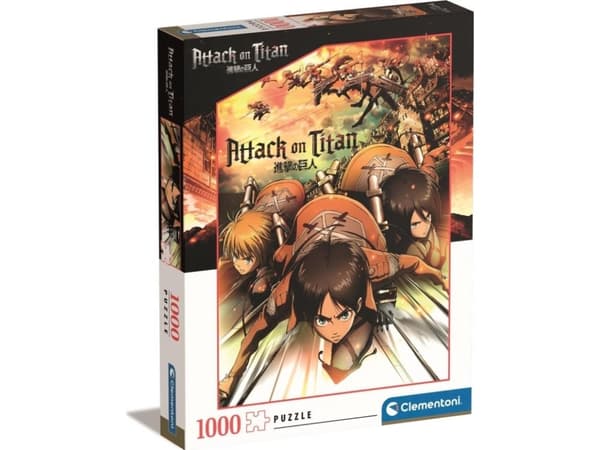 Clementoni CLE puzzle 1000 Anime Attack on Titans 39727