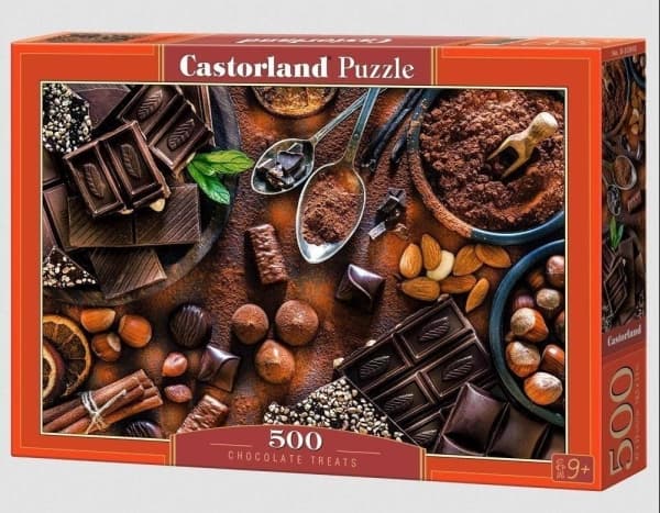 Castorland Puslespill 500 biter Sjokoladegodbiter
