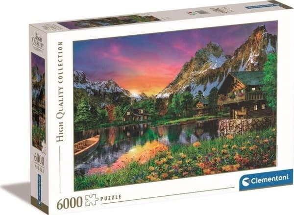 Clementoni High Quality Collection Alpine Lake, 6000 styck, Liggande, 10 År