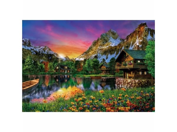 Clementoni High Quality Collection Alpine Lake, 6000 styck, Liggande, 10 År