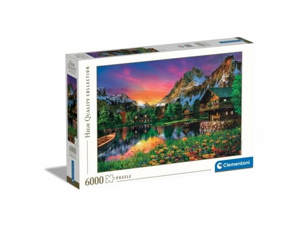 Clementoni High Quality Collection Alpine Lake, 6000 styck, Liggande, 10 År