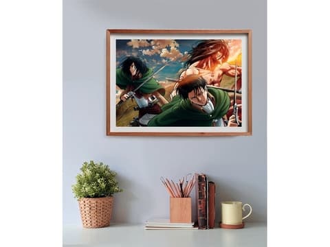 Clementoni Attack on Titan, 500 kpl, Sarjakuvat, 14 vuosi/vuosia